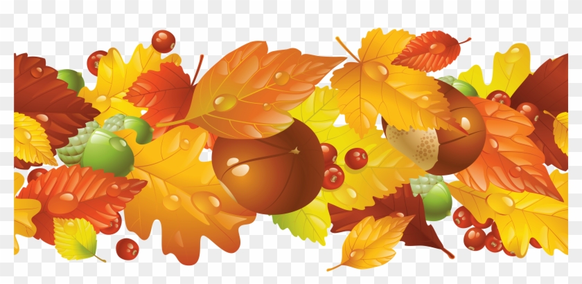 Transparent Fall Border Png Clipart Picture - Thankfully Yours (holiday Romance, #3) Als Ebook Von #806496