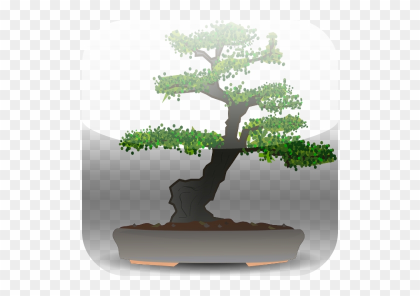 Bonsai Tree Round Ornament #806509