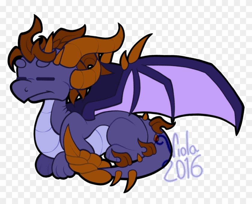 Fat Lazy Dragon By Indiana Indy Viola - Cartoon #806534