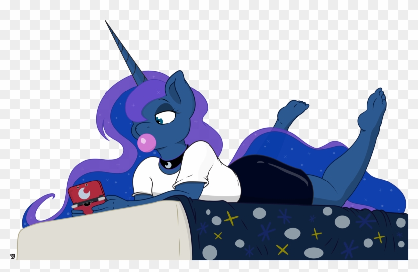 Lazy Luna By Refro82 - Mlp Sexy Gamer Luna #806649