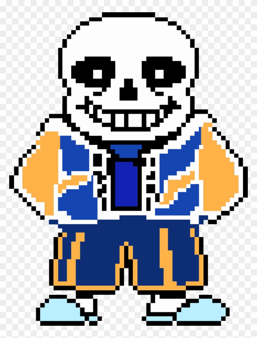 Outertale Sans By Lazyunderfellsans - Outertale Sans Pixel Art #806781