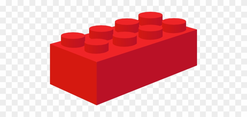 Red Toy Brick Commission For Pokezombie By Kinnichi - Toy Brick Png #806892