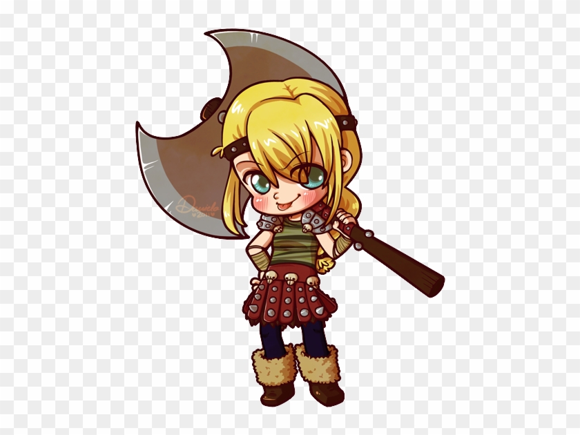 Hiccup - Astrid Chibi #806916
