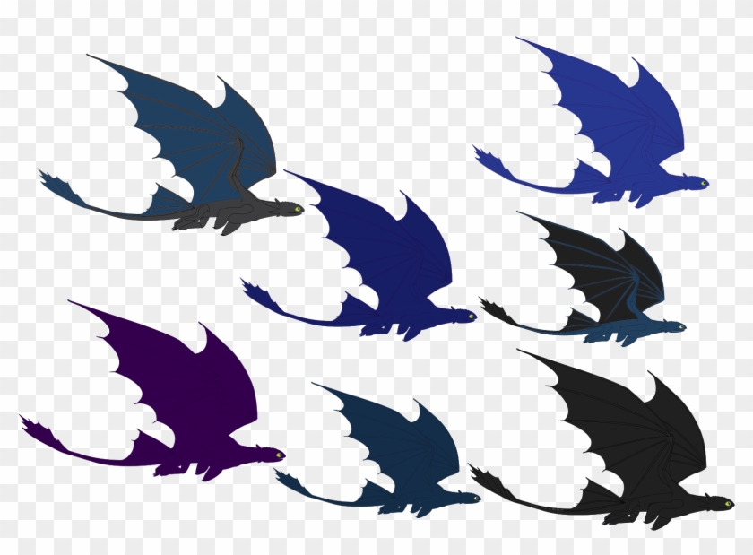 Toothless And Nightstar's Hatchlings - Flock #807003