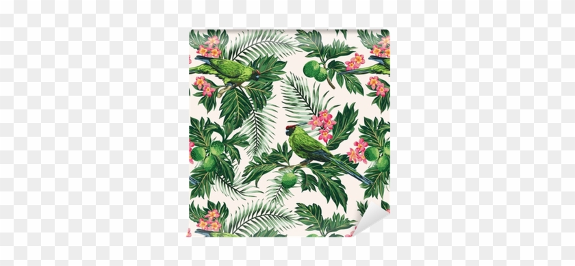 Seamless Tropical Pattern With Leaves, Flowers And - All Is Beauty Now By Sarah Faber (audio Book) #807010