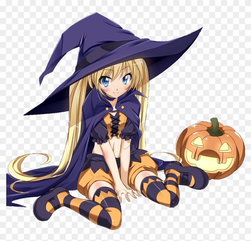 Witch Hat Clipart Minecraft Witch - Halloween Anime #807083