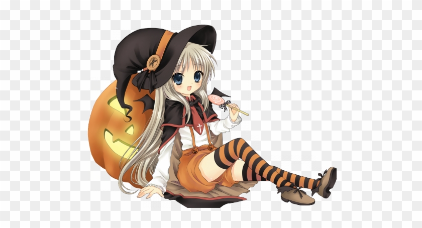 Witch-185 - Happy Halloween Anime Gif #807108