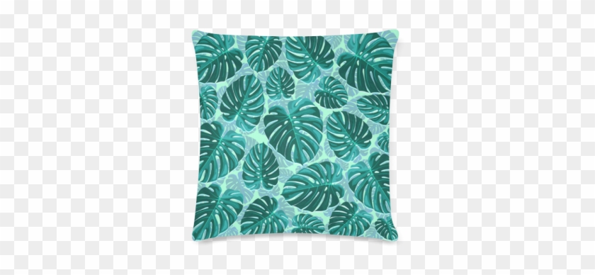 Tropical Leaf Monstera Plant Pattern Custom Zippered - Swiss Cheese Plant #807228