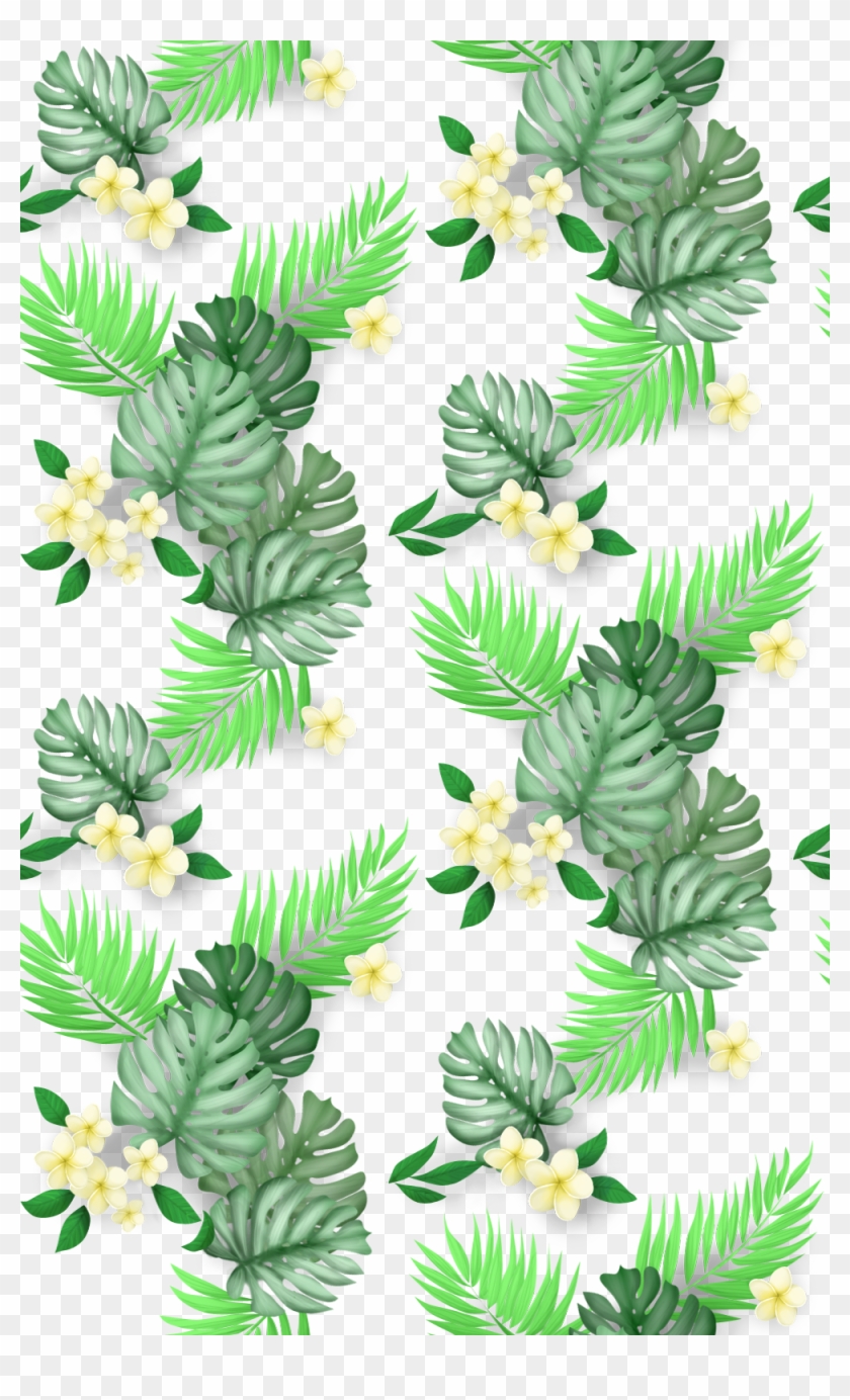 Hawaiian Flower Photoshop Pattern - Seamless Hawaiian #807248