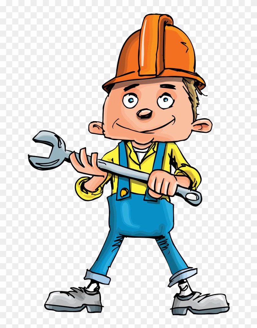 Plumber Plumbing Cartoon Handyman - Plumber Plumbing Cartoon Handyman #807410