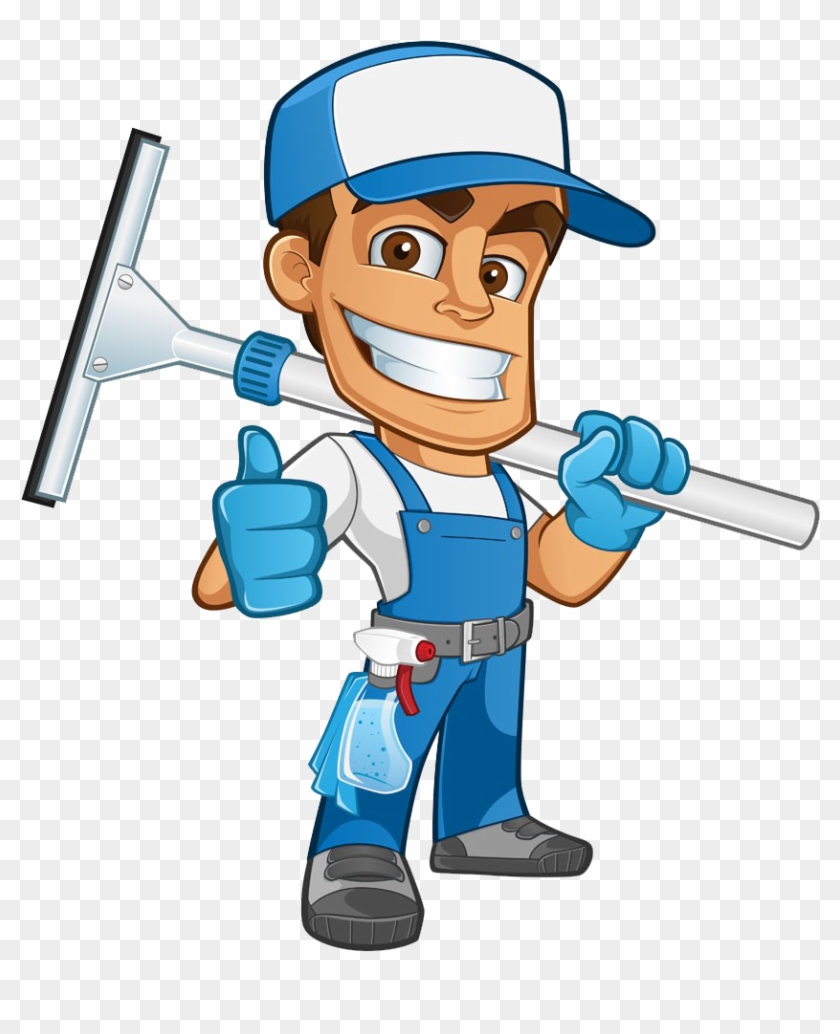 Cleanliness Window Cleaner Business Household Housekeeping - Window Cleaning Clip Art #807446