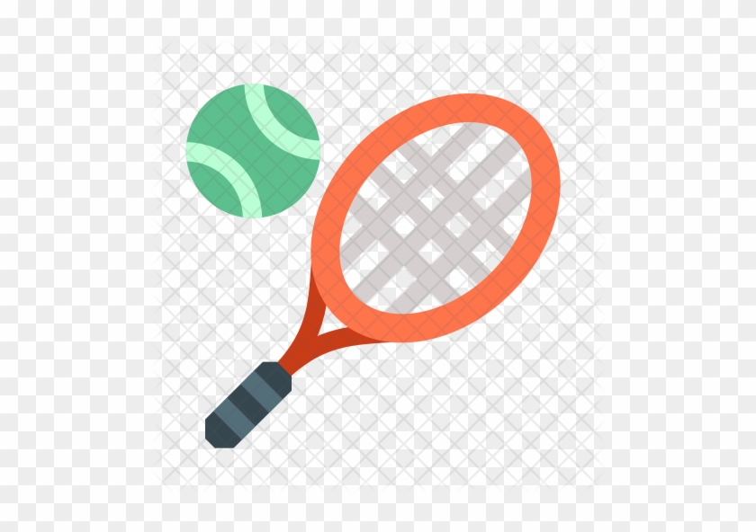 Tennis Racket Icon - Sports #807467