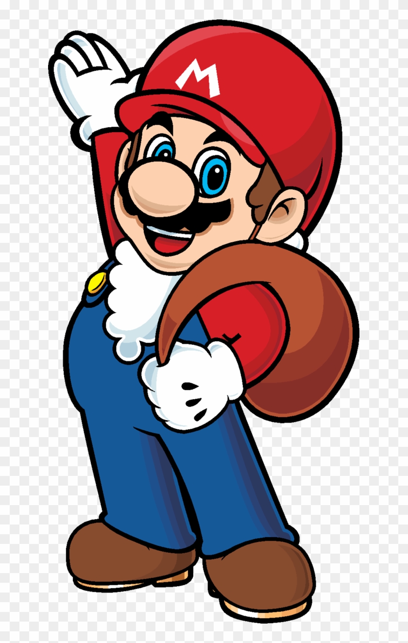 Plumber As Santa By Blistinaorgin - Super Mario Christmas Png #807502