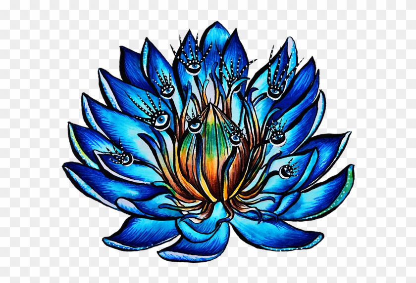 Click And Drag To Re-position The Image, If Desired - Blue Water Lily #807700
