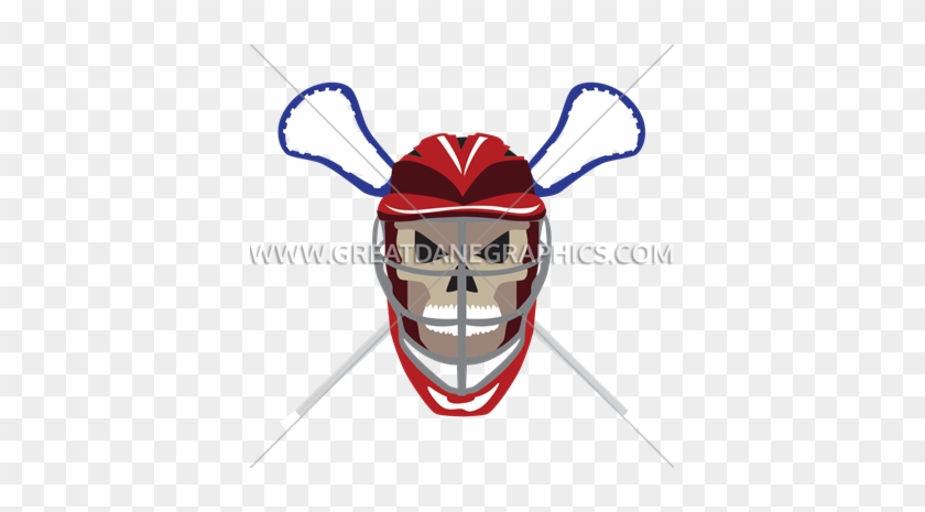 Lacrosse Skull - Goaltender Mask #807817