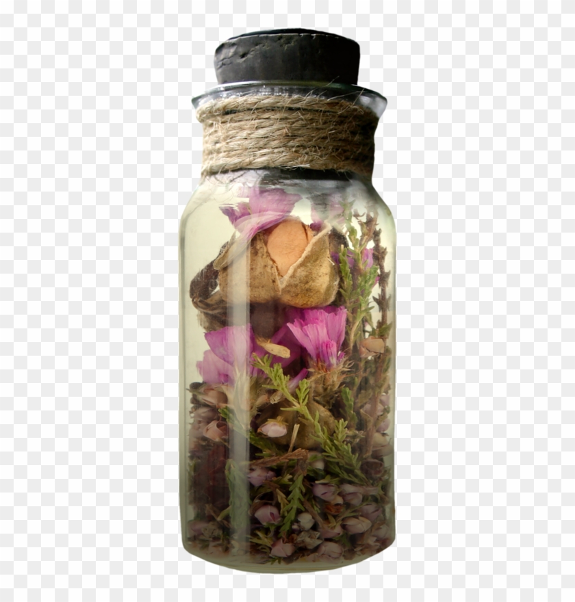 Bottle Pressed Flower Craft Glass - Bottle Pressed Flower Craft Glass #807855