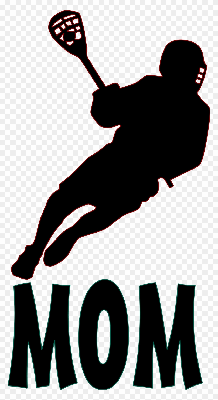 Lacrosse-mom File Size - Lacrosse Player Clip Art #807844