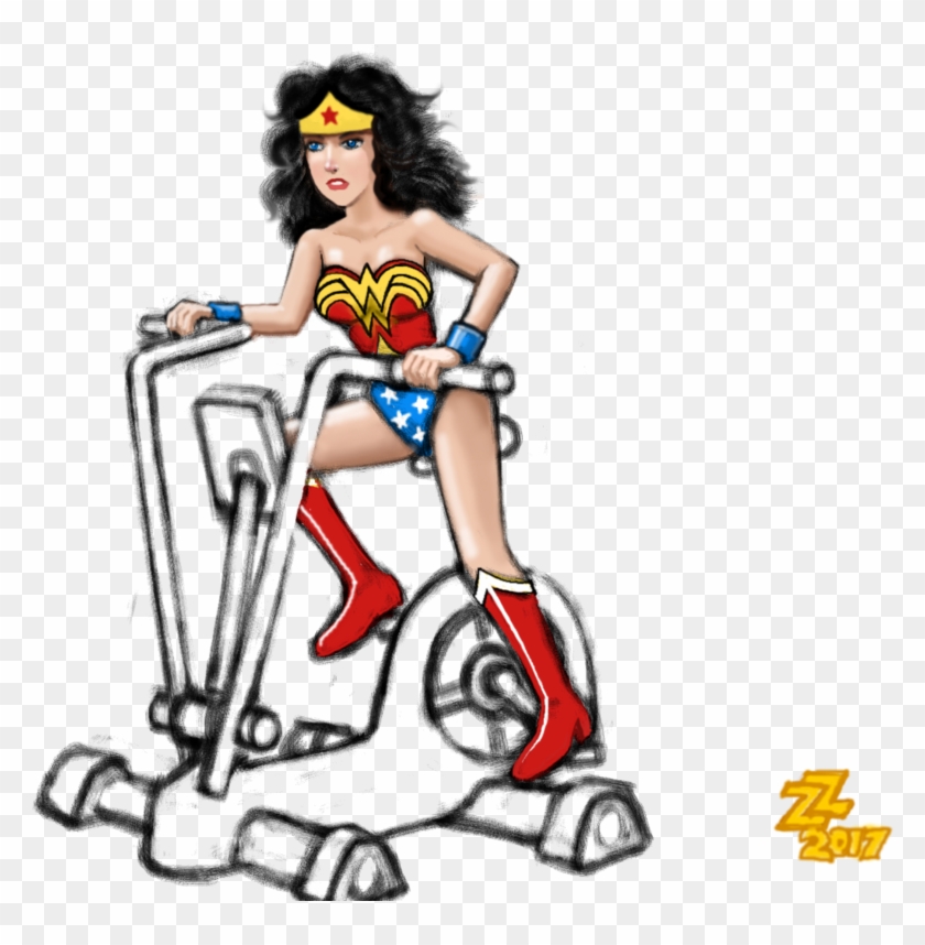 Draw Wonder Woman In The Middle Of A Workout By Zenzmurfy - Wonder Woman #807968