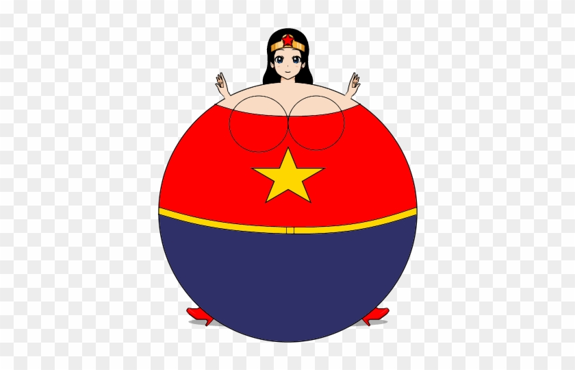 Inflated Wonder Woman By Kisekaeinsanity - Kisekae Wonder Woman #807974