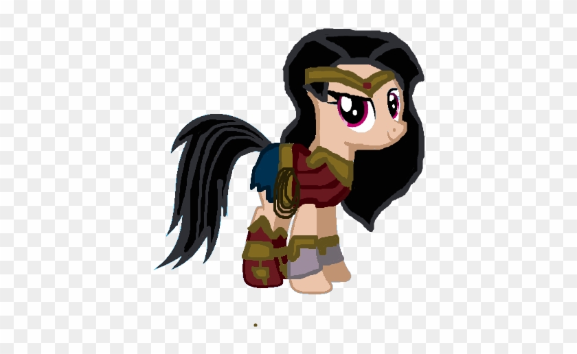 Mlp Wonder Woman By Rosiepink345 - Cartoon #808001