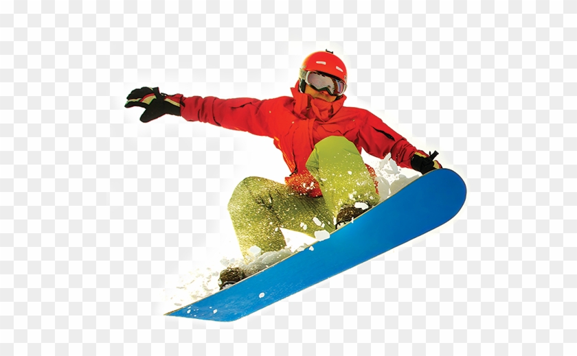 Contact Us About Equipment Rental Or Servicing - Snowboarder Jumping #808012