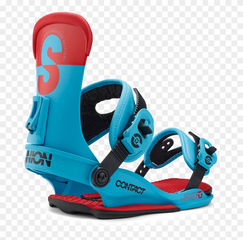 Union Mens Contact Snowboard Bindings S Stevens Ml - Union Contact Snowboard Bindings, L/xl, Scott Stevens, #808105