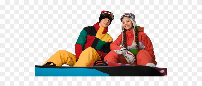 Snowboarding Couple - Leisure #808131