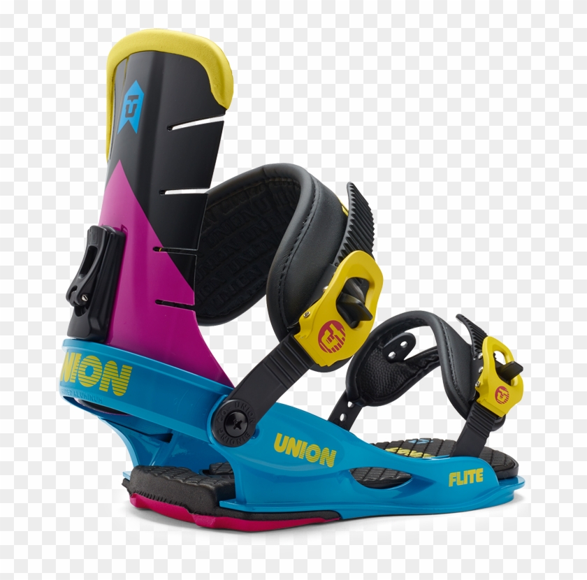 #ll @lufelive #snowboarding #snowboard #bindings Sizes - Union Flite Snowboard Binding Cmyk, M/l #808141