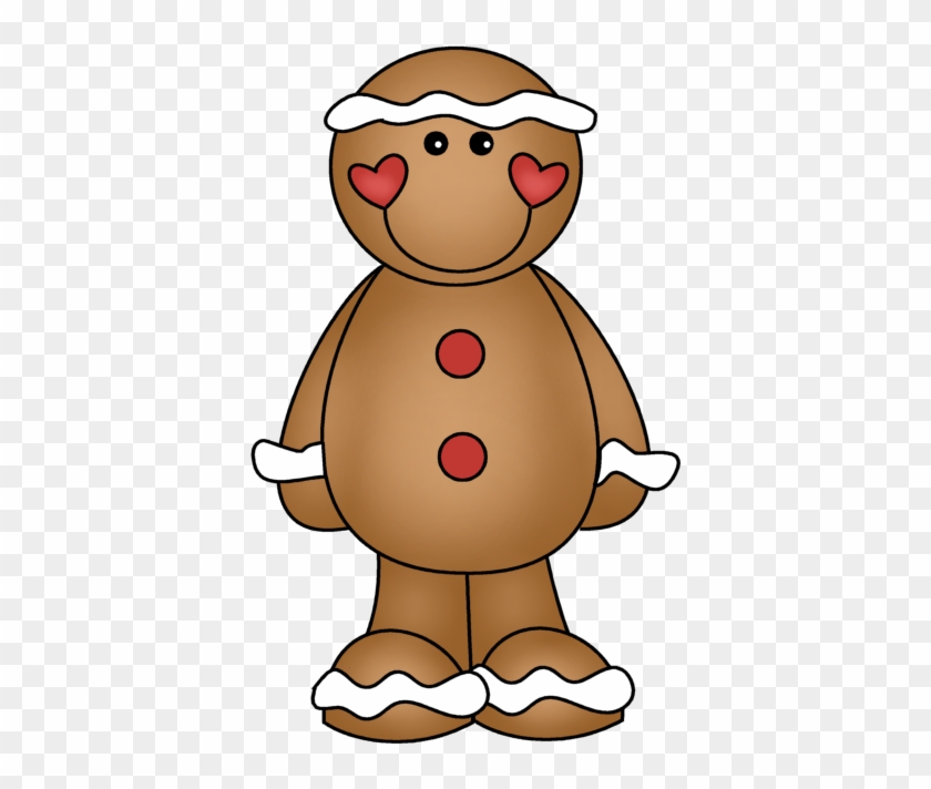 Pin By Rosa Navarro On Navidad - Cute Gingerbread Man Clipart #808142