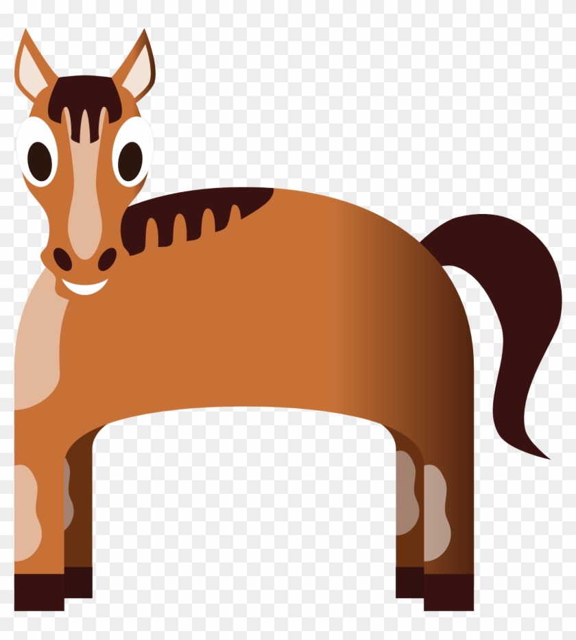 Abstract Horse 1 Scalable Vector Graphics Svg - Clip Art #808190
