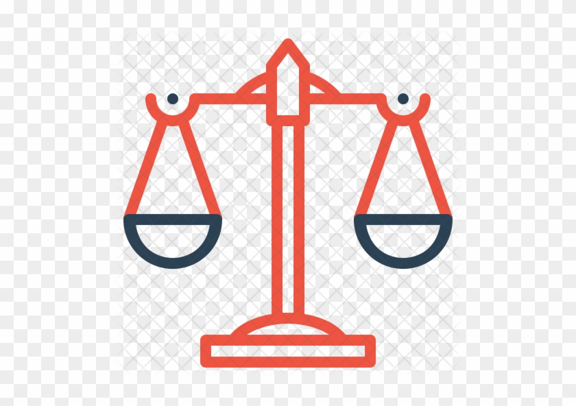 Law Icon - Symbol Justice System Png #808216