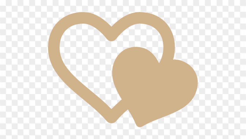 Sizes - Two Hearts Icon Png #808269