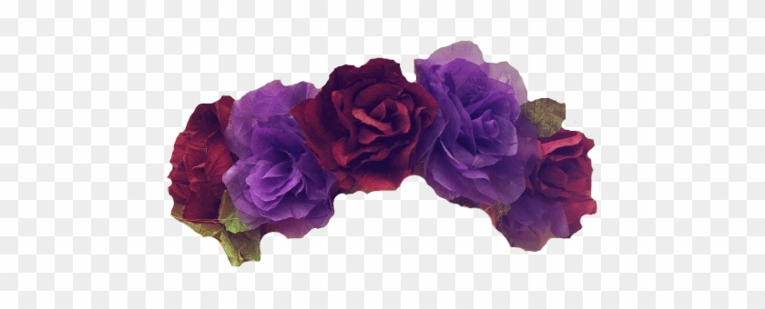 24 Images About Flowercrown Overlays On We Heart It - Purple Flower Crown Transparent #808323