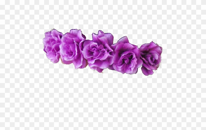 Flower - Transparent Purple Flower Crown #808421