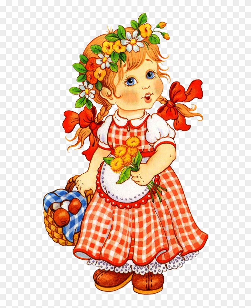 Laminas Para Decoupage 3 - Clipart Sweet Girl New #808601