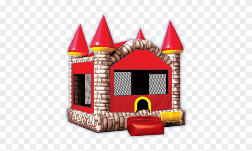 Traditional Bouncy Castle Rentals In Calgary Batman - Camelot Castle Brown Jump Medium #808671