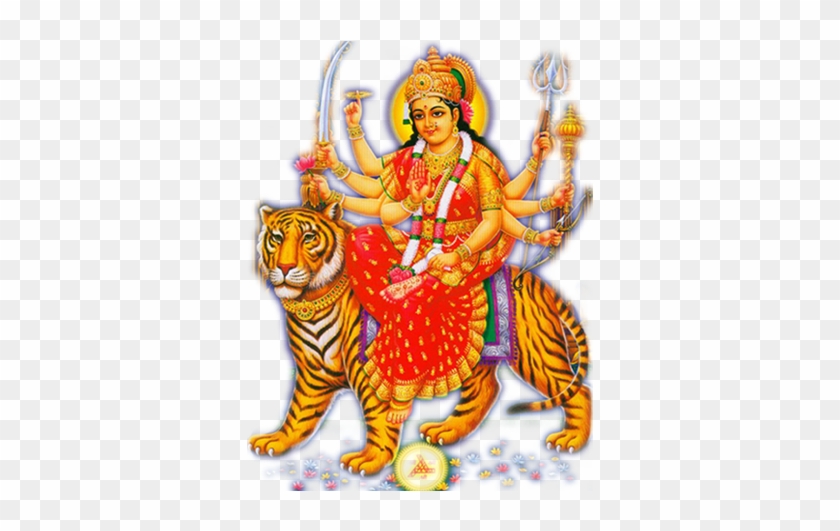 Goddess Durga Maa Png Clipart - Durga Ji Ki Aarti #808676