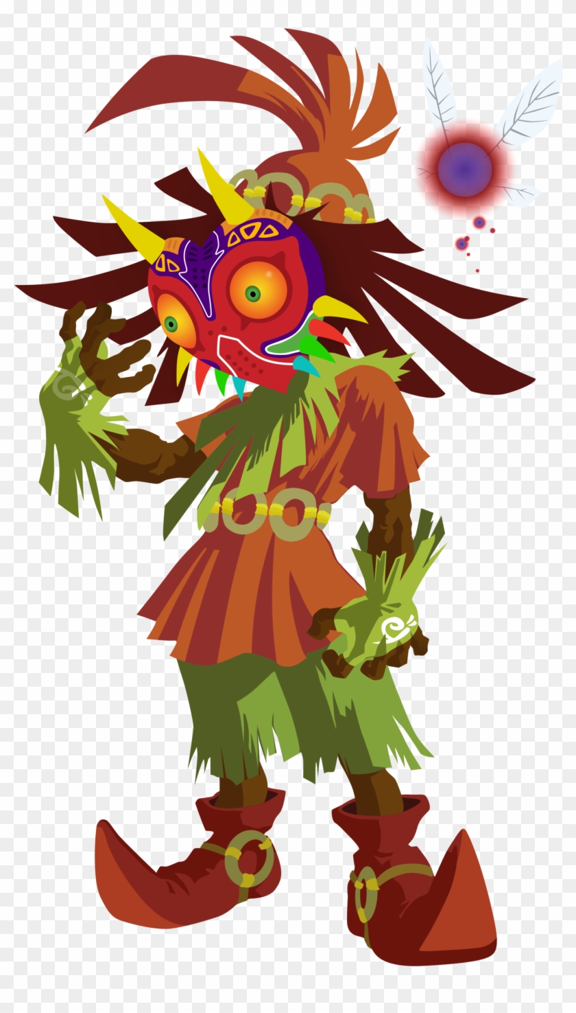 Firedragonmatty Skull Kid Vector - Zelda Majora's Mask Characters #808744