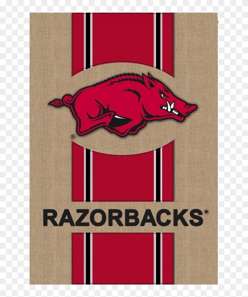 Burlap Arkansas Razorback Garden Flag - Evergreen Enterprises Ncaa Burlap House Flag (arkansas #808783