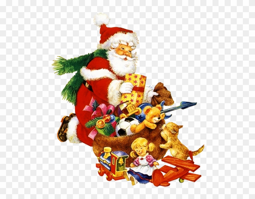 Noel Père Noel - Papa Noel Avec Cadeaux #808857