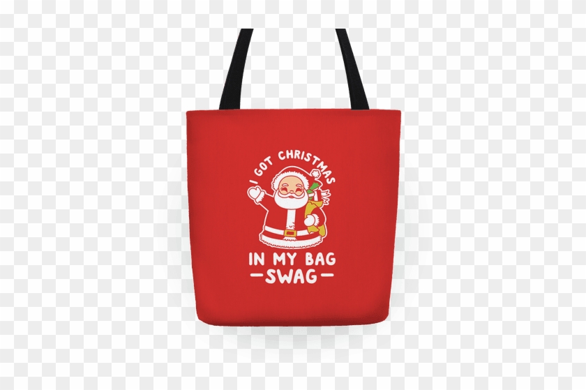 Get Sassy This Christmas With This Meme Santa Tote - If I Can T Take My Yarn Im Not Going #808914