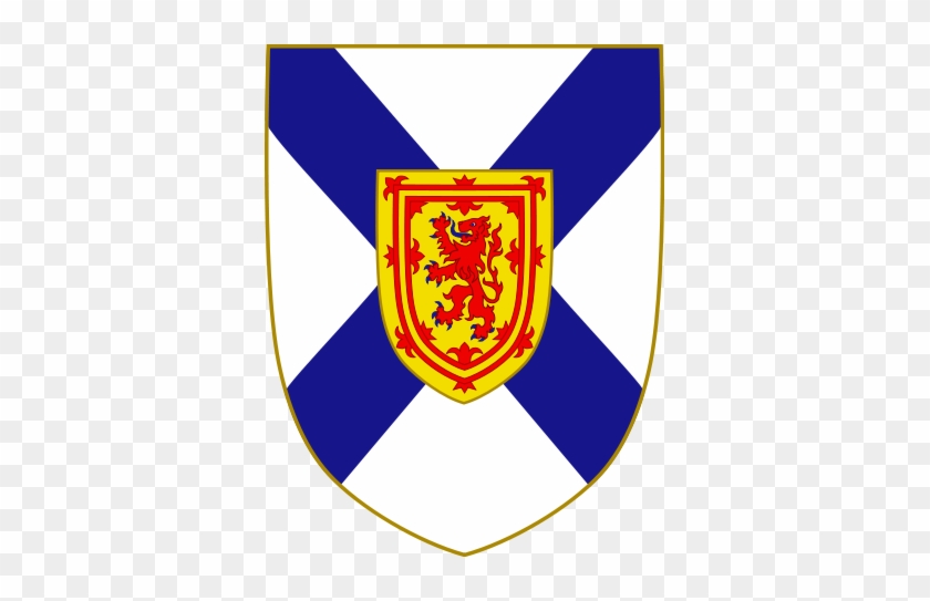 Who Had No Love For The Presbyterian Lowlanders - Nova Scotia Coat Of Arms #808933