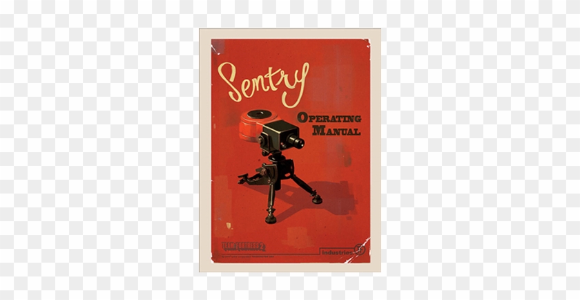 Tf2 Sentry Operating Manual - Team Fortress 2 Sentry Poster #808935