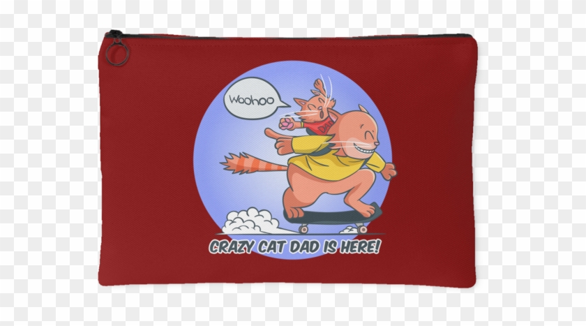 Cat Dad Pouch Woohoocrazy Cat Dad Is Here - Cat #809025