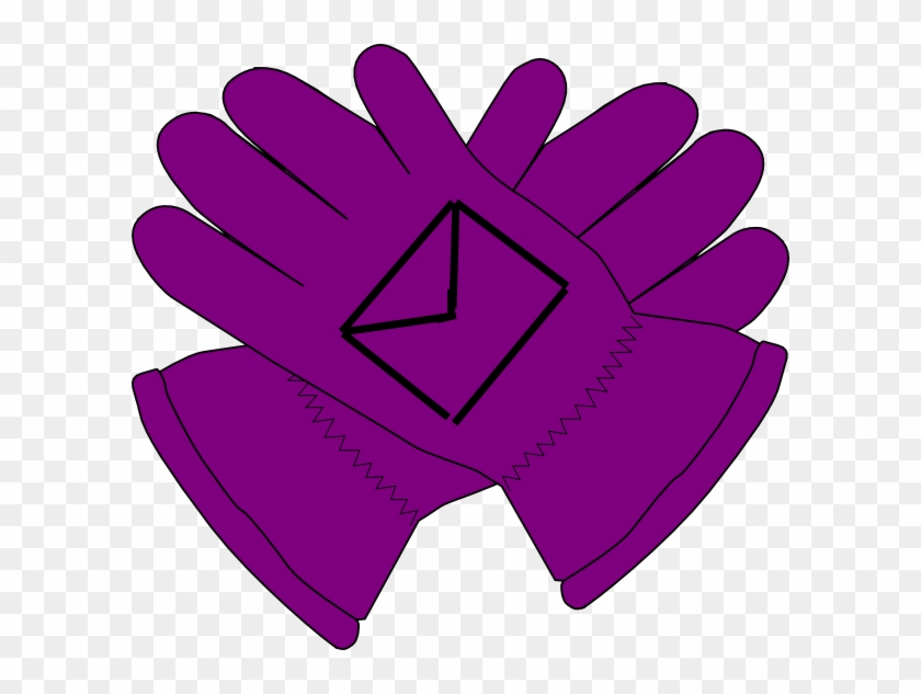 Purple Gloves Clipart #809032