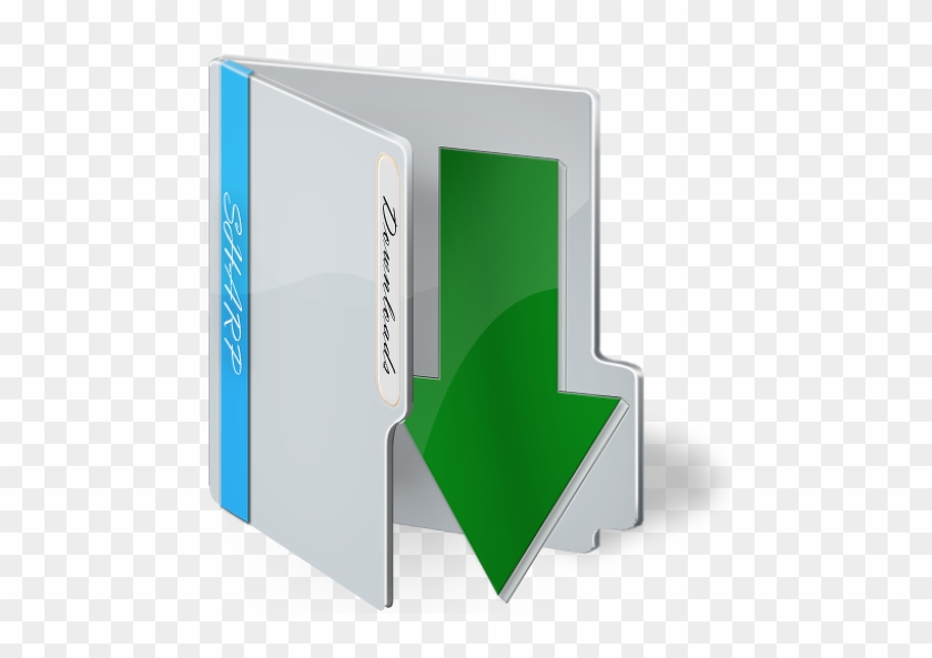 Sharp Folder Icons - Icon For Download File Png #809085