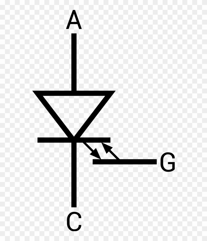 Symbol Of Gto - Gate Turnoff Thyristor Symbol #809113