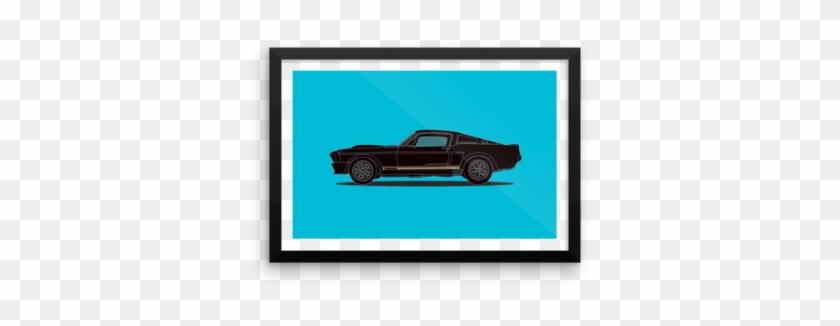 Shelby Gt500 - Framed Print - Shelby Mustang #809123