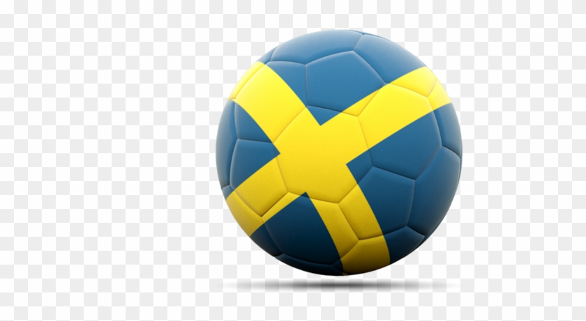 Flags - Sweden Soccer Ball Png #809171