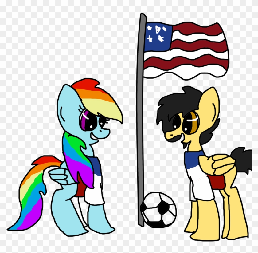 Flowersproutsthepony, Fifa, Flag, Football, Oc, Oc - Cartoon #809201